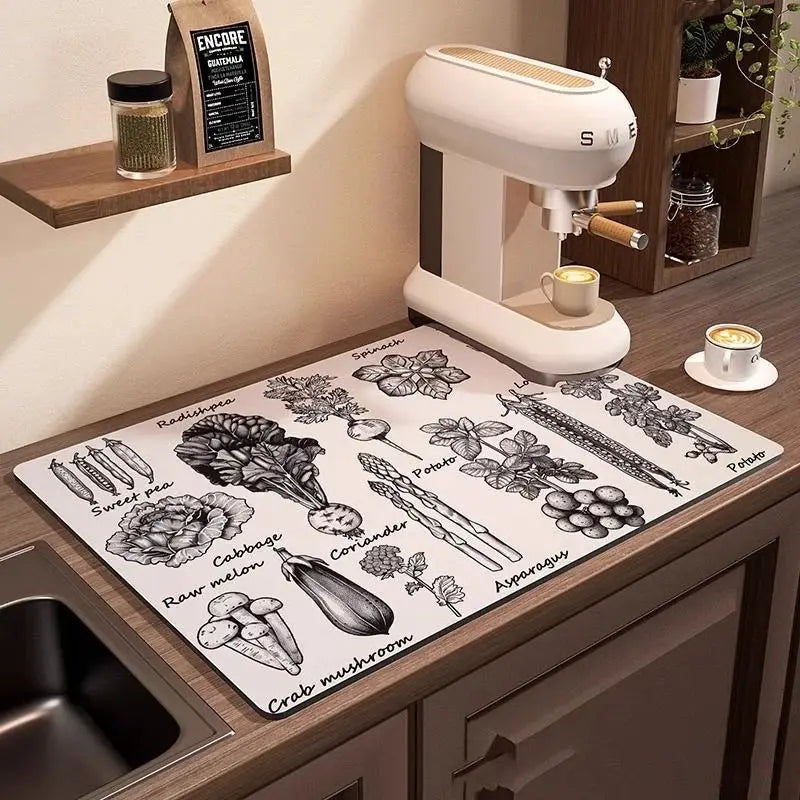 Coffee Machine Mat | Waterproof Rubber | PriceLows™