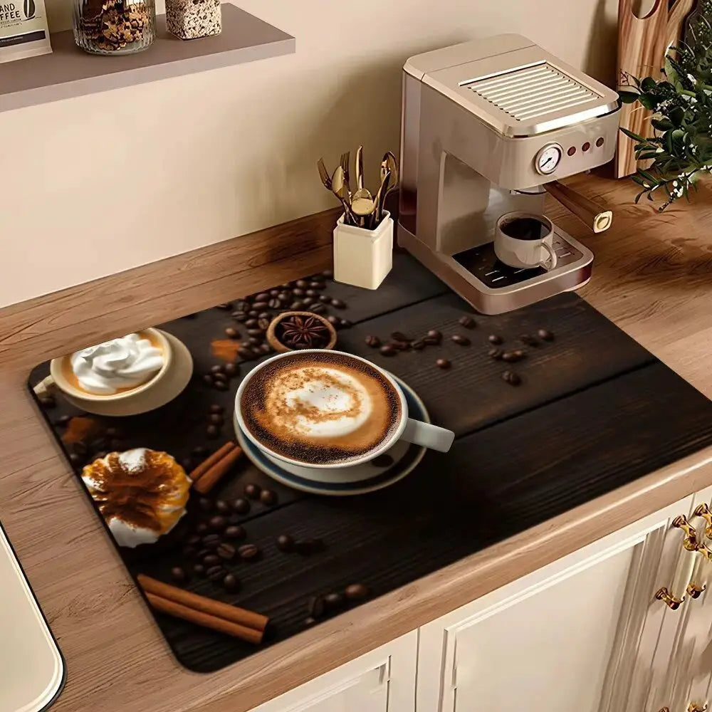 Coffee Machine Mat | Waterproof Rubber | PriceLows™
