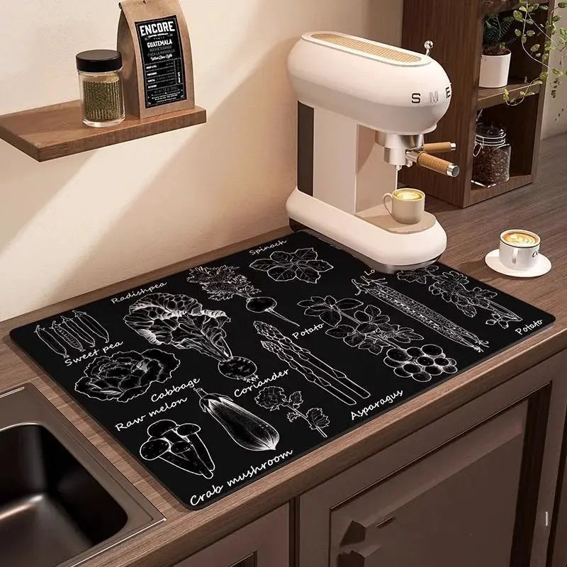 Coffee Machine Mat | Waterproof Rubber | PriceLows™