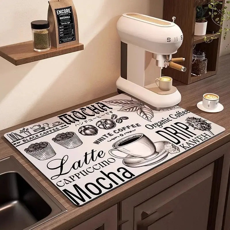 Coffee Machine Mat | Waterproof Rubber | PriceLows™