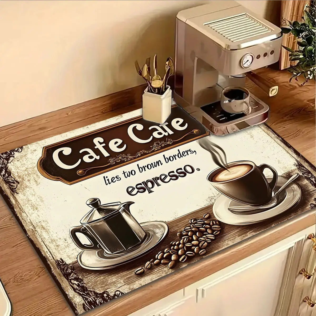 Coffee Machine Mat | Waterproof Rubber | PriceLows™