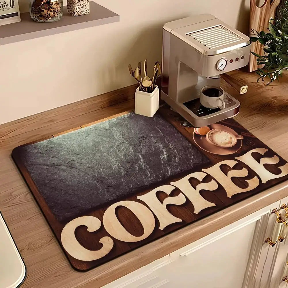 Coffee Machine Mat | Waterproof Rubber | PriceLows™