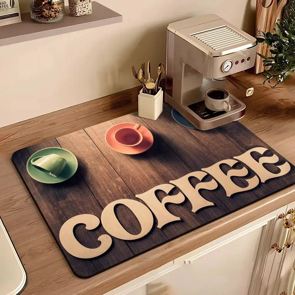Coffee Machine Mat | Waterproof Rubber | PriceLows™