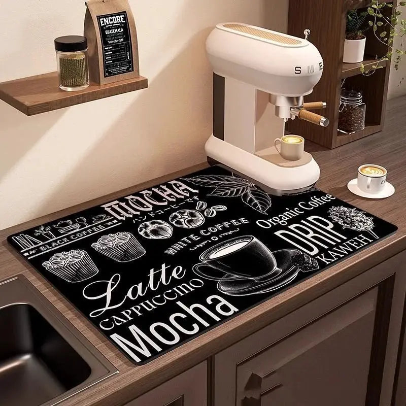 Coffee Machine Mat | Waterproof Rubber | PriceLows™
