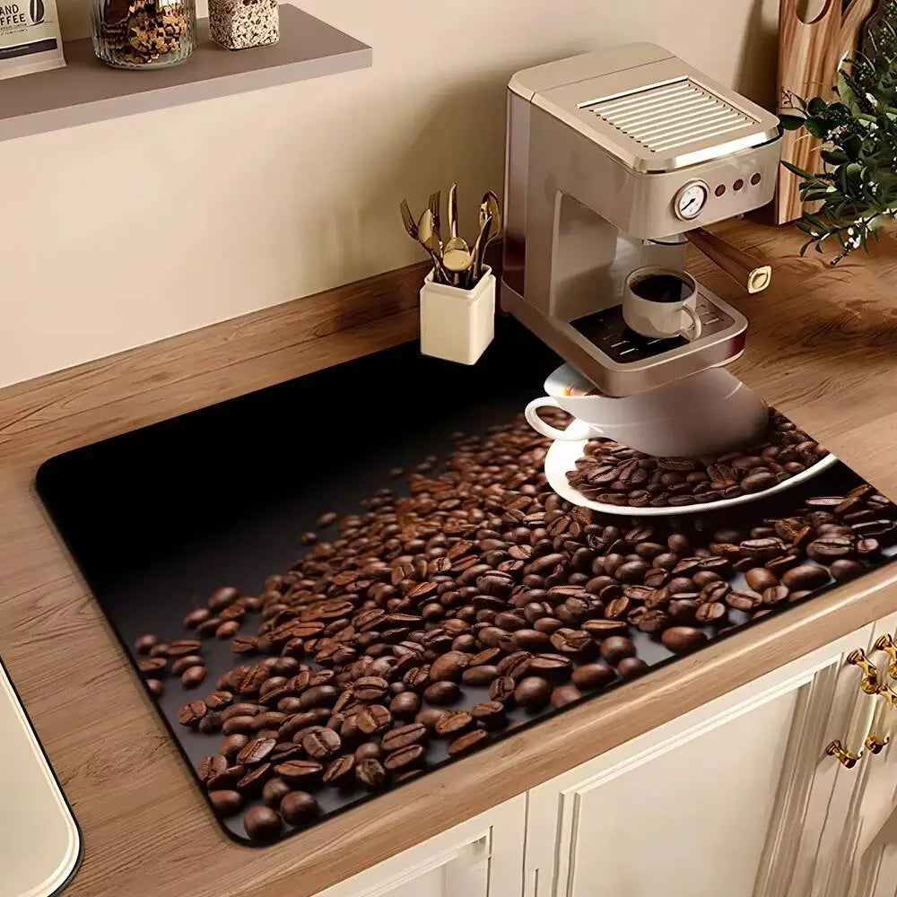Coffee Machine Mat | Waterproof Rubber | PriceLows™