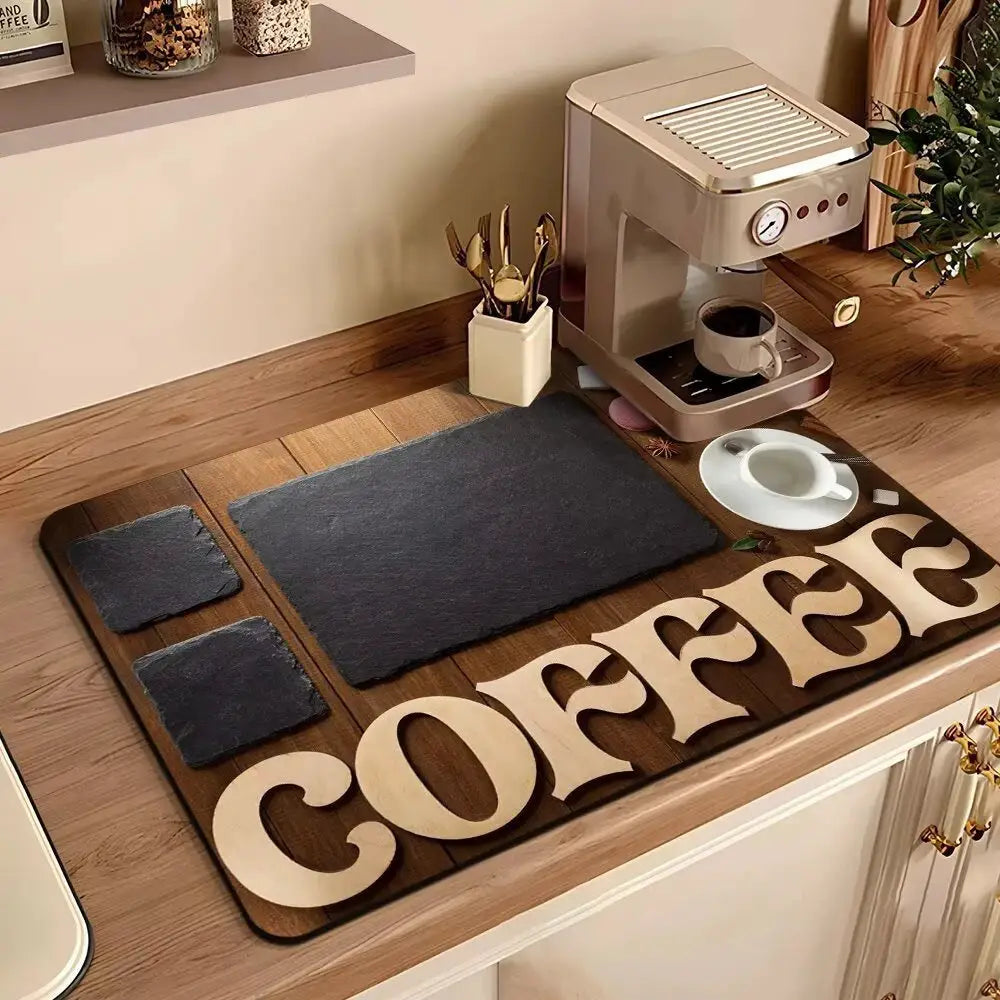 Coffee Machine Mat | Waterproof Rubber | PriceLows™