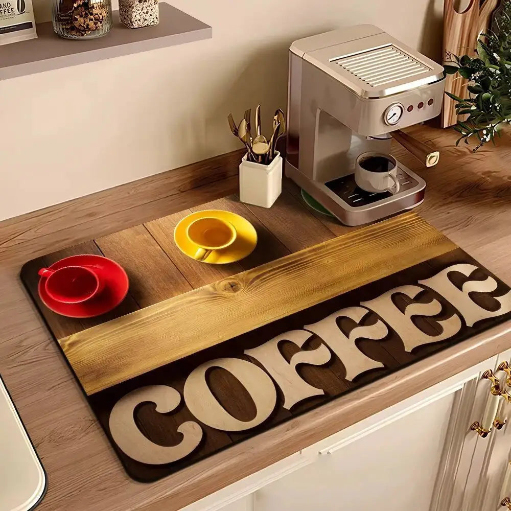 Coffee Machine Mat | Waterproof Rubber | PriceLows™