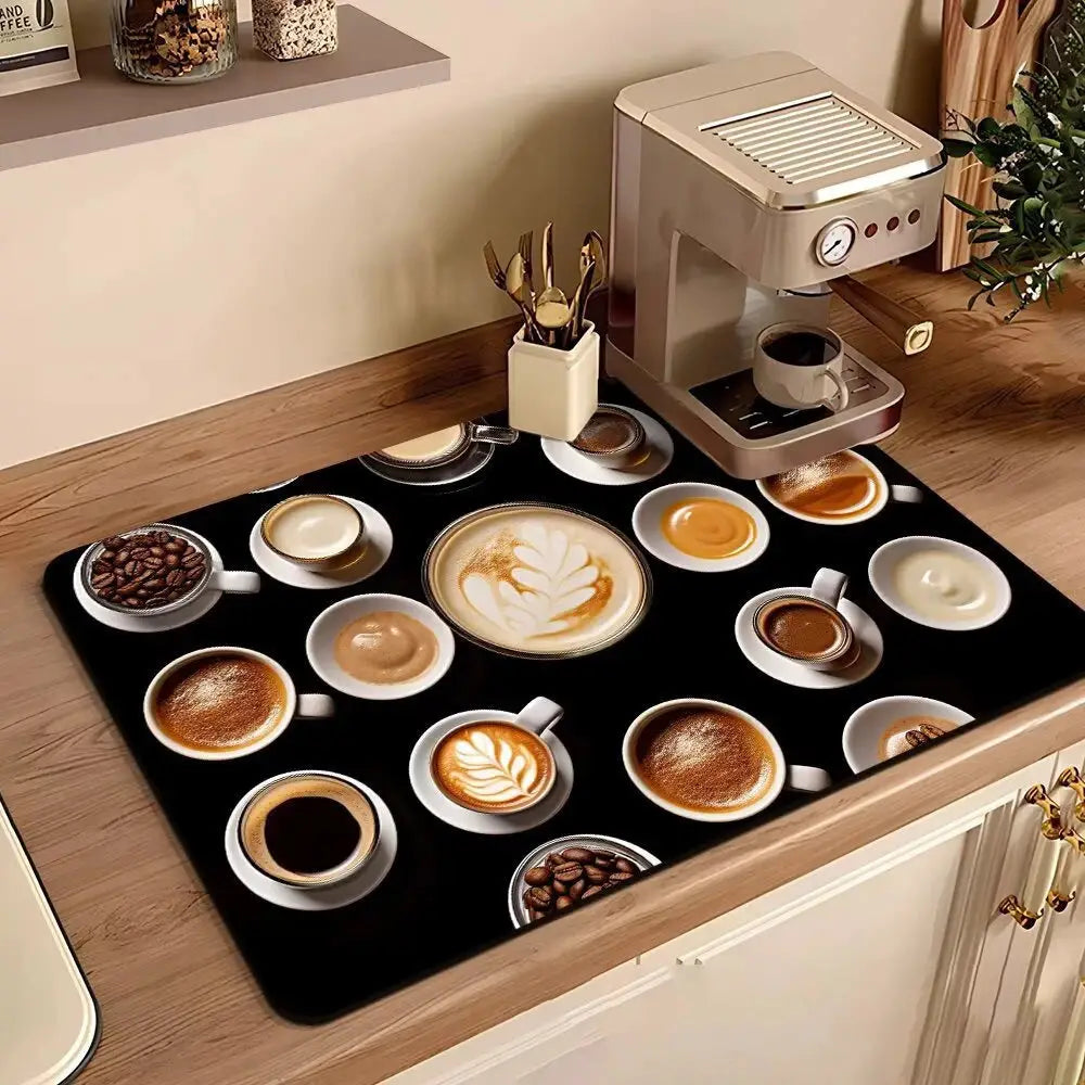 Coffee Machine Mat | Waterproof Rubber | PriceLows™