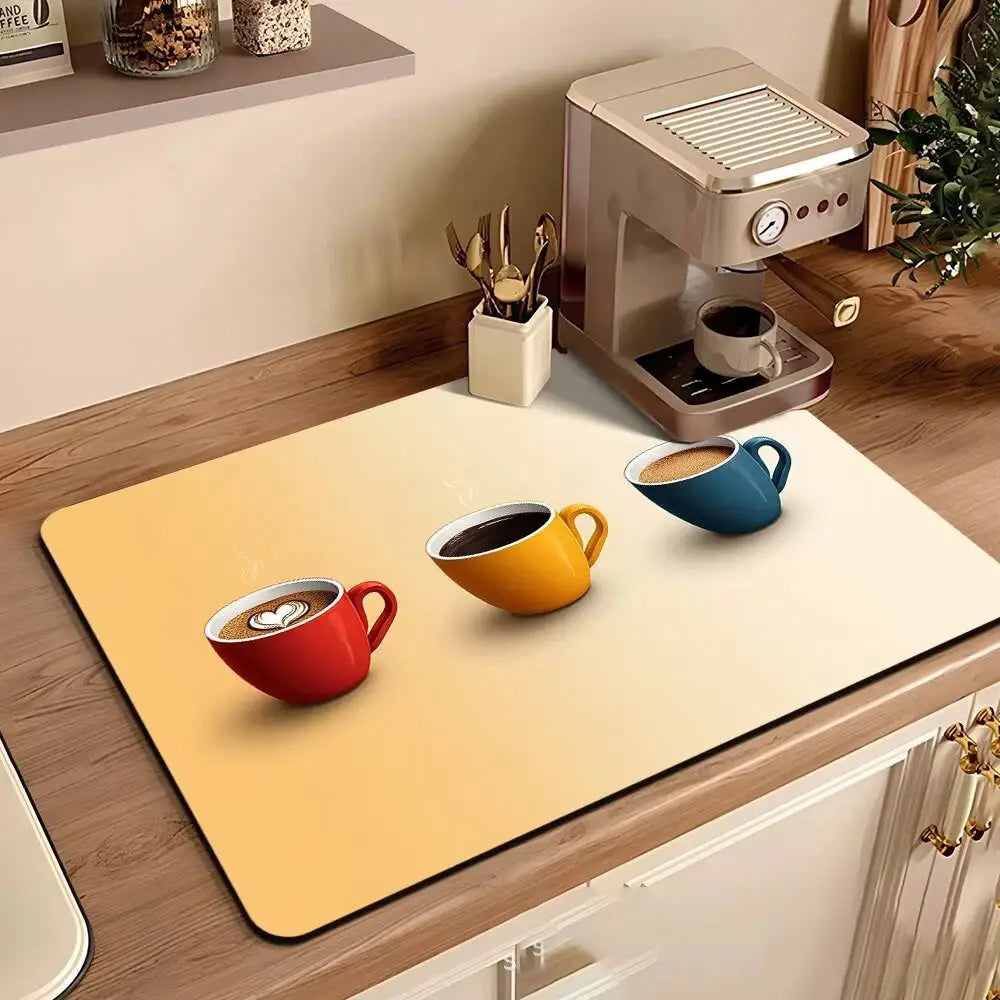 Coffee Machine Mat | Waterproof Rubber | PriceLows™