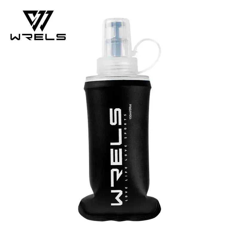 WRELS Portable Sports Soft Flask BPA-Free Running Cycling Water Bottle Outdoor Sports Marathon Folding Collapsible Water Bottle from PriceLows™