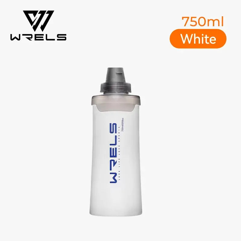 WRELS Soft Water Bottle with Filter Ultralight Collapsible Water Filter Bottle Hydrapak Soft Flask for Hiking Camping Backpack from PriceLows™