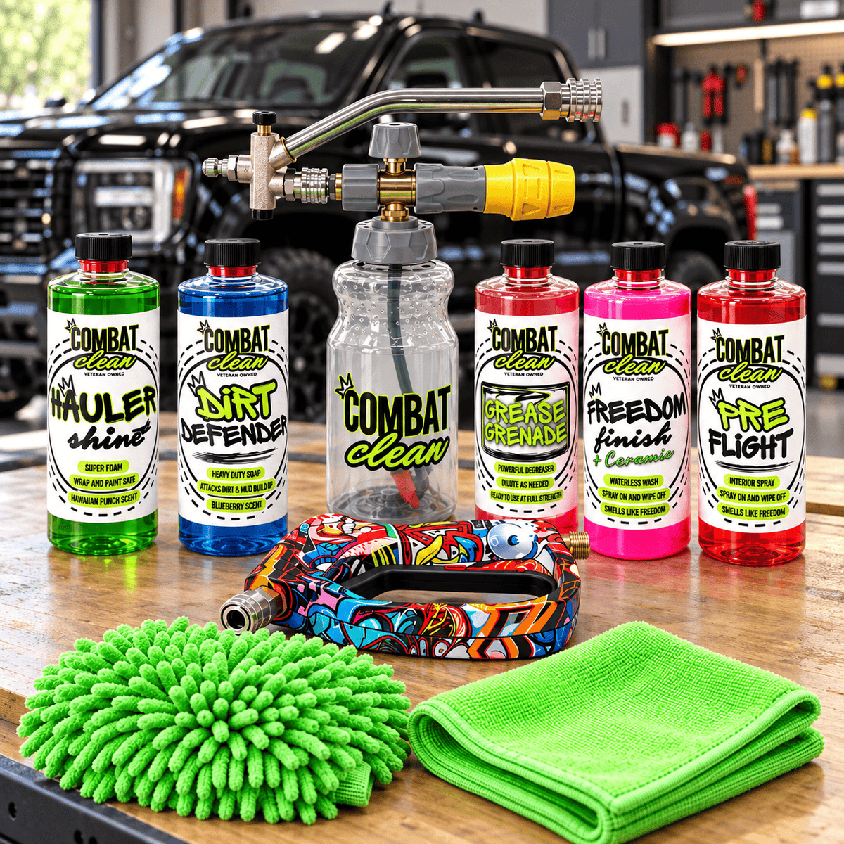 Complete Wash Combat Kit