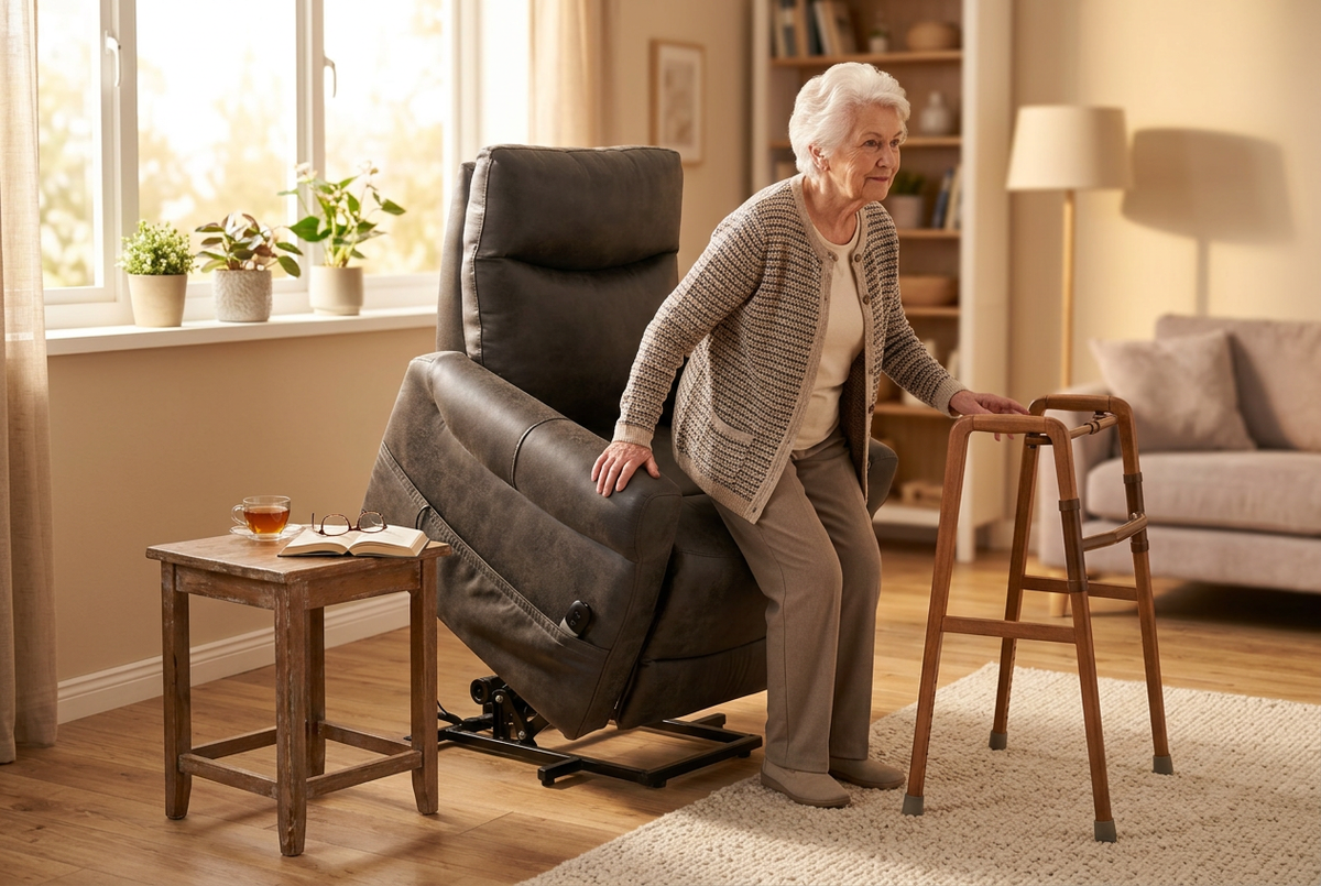 Power Lift Chair | Infinite Position Recline | Power Headrest