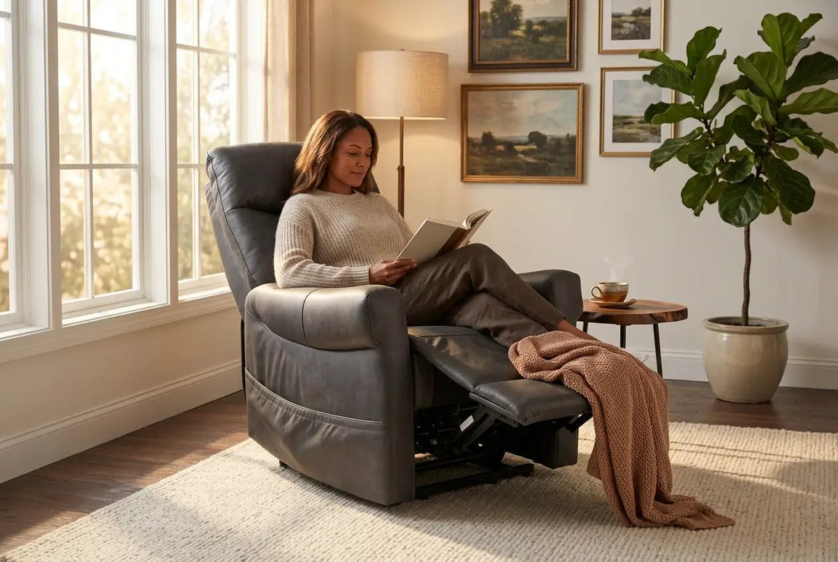 Power Lift Chair | Infinite Position Recline | Power Headrest