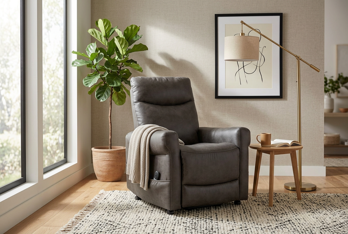 Power Lift Chair | Infinite Position Recline | Power Headrest