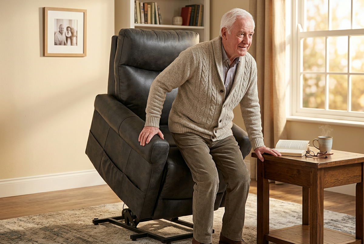 Power Lift Chair | Infinite Position Recline | Power Headrest