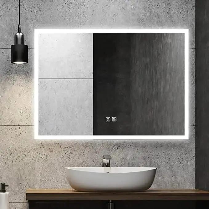 Compact Edge Glow LED Bathroom Mirror from PriceLows™