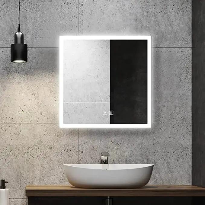Compact Edge Glow LED Bathroom Mirror from PriceLows™