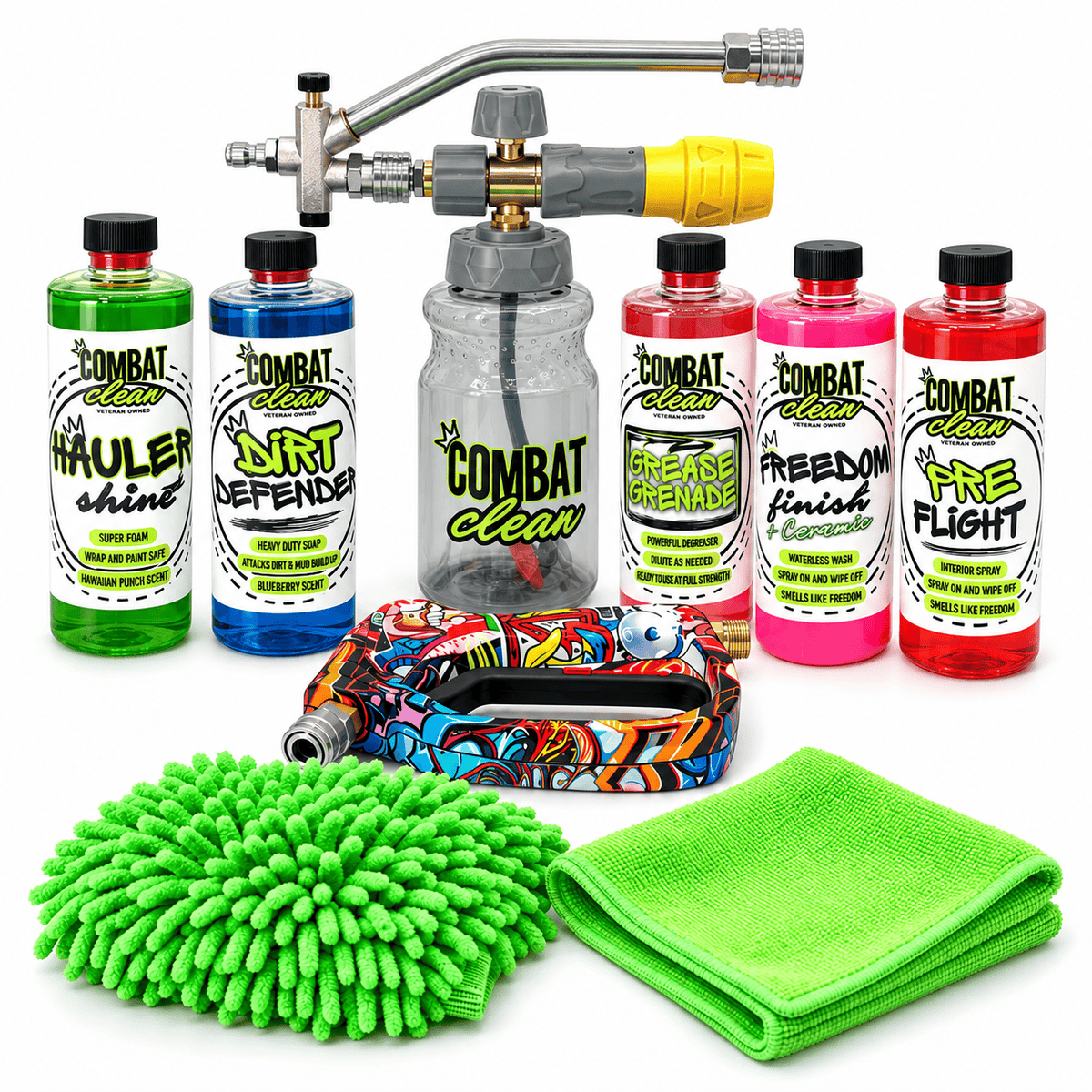 Complete Wash Combat Kit