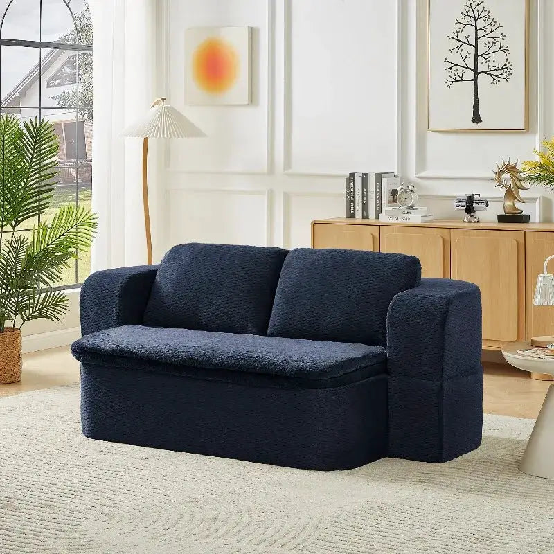 Convertible Sleeper Sofa, Modern Folding Futon Floor Foam Compression Sofa Bed Couch for Living Room Bedroom ApartmentConvertible Sleeper from PriceLows™