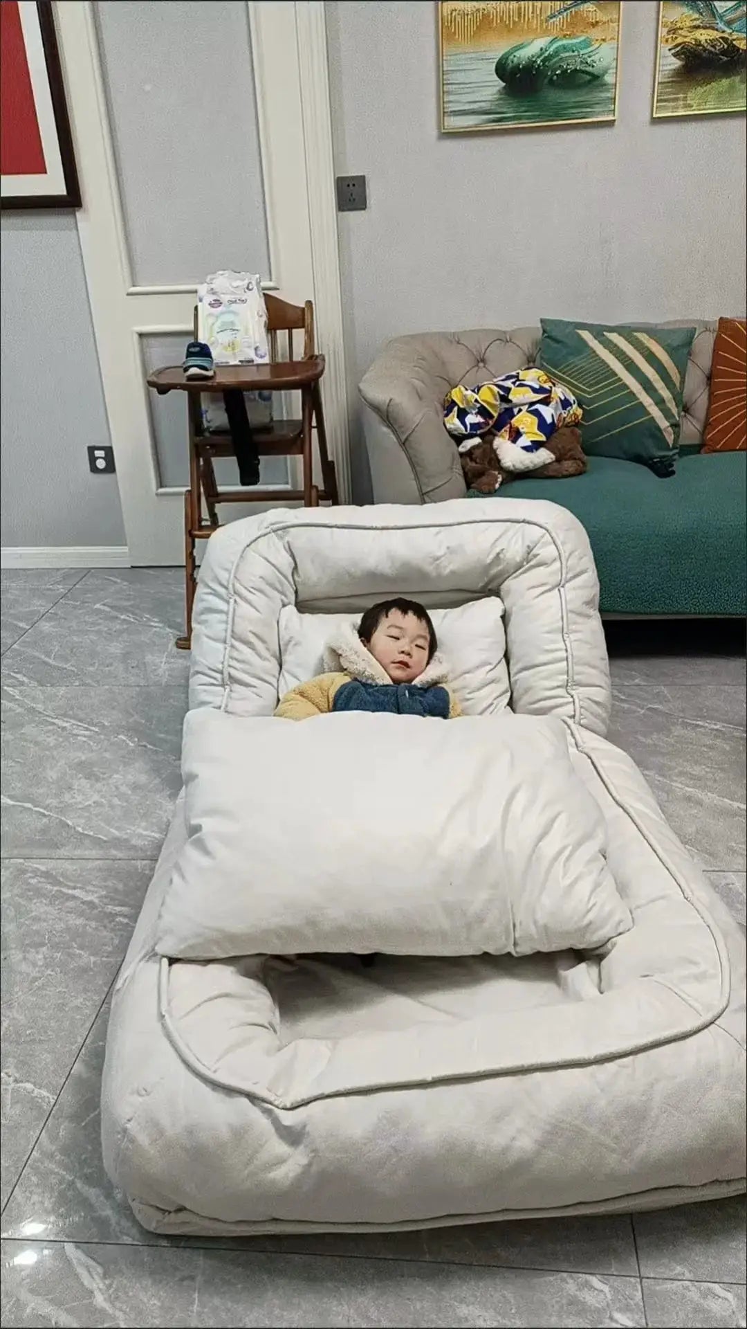 Convertible Sofa Bed | 3-In-1 Foldable | PriceLows™