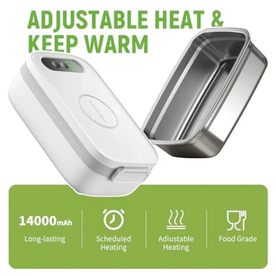Cordless Electric Lunch Box | Self Heating | PriceLows