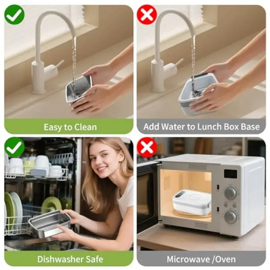 Cordless Electric Lunch Box | Self Heating | PriceLows
