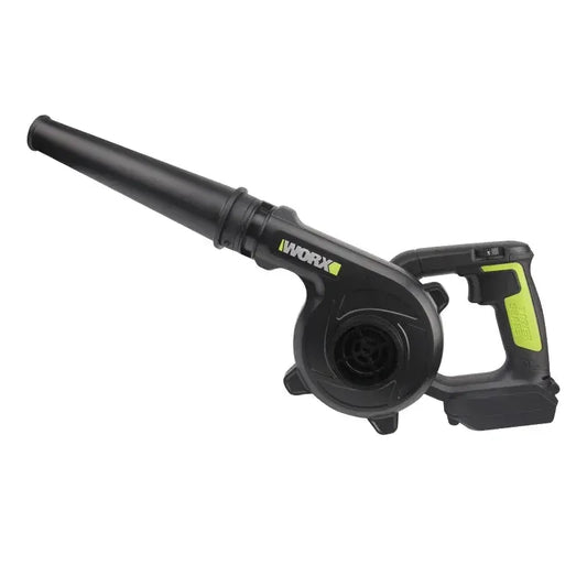 Worx WU230 Rechargeable Cordless Blower 20v Max 18000rpm 2.8Cubic Meter Per Minute Powerful Air Volume [Non Battery and Charger] from PriceLows™