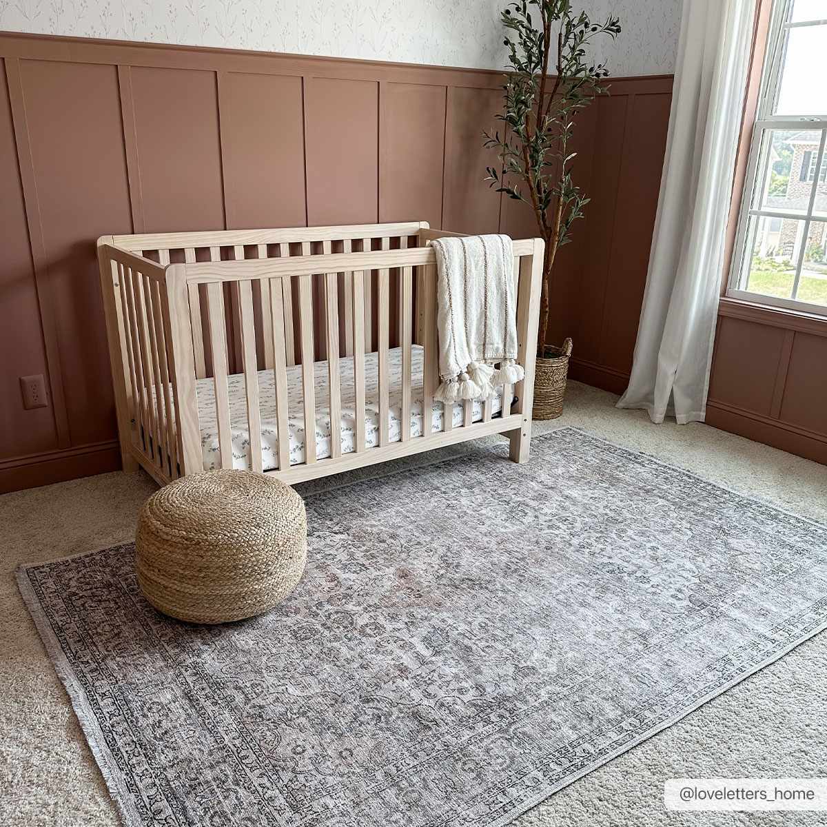 Cream Holi-2301 Washable Area Rug from PriceLows™