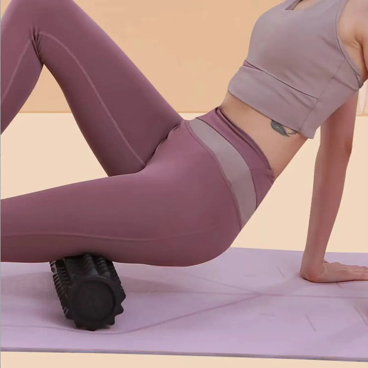 Crescent Foam Roller | Solid Core Design | PriceLows™