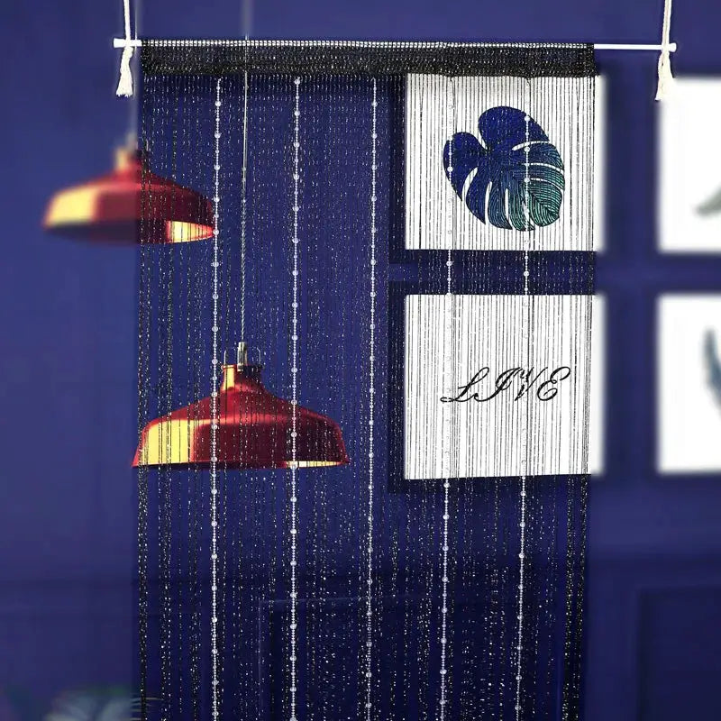 Crystal Bead Curtain | 100x200cm Tassel Divider | PriceLows™