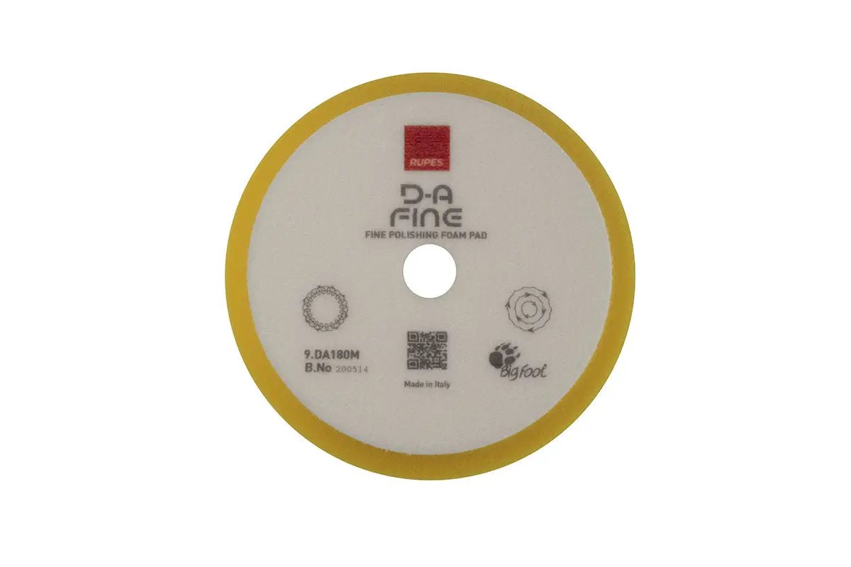 PAD, RUPES DA180M DA POLISH 7"YELW from PriceLows™