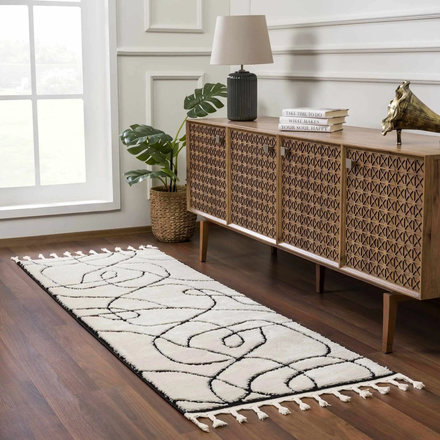 Azana Black & White Area Rug from PriceLows™