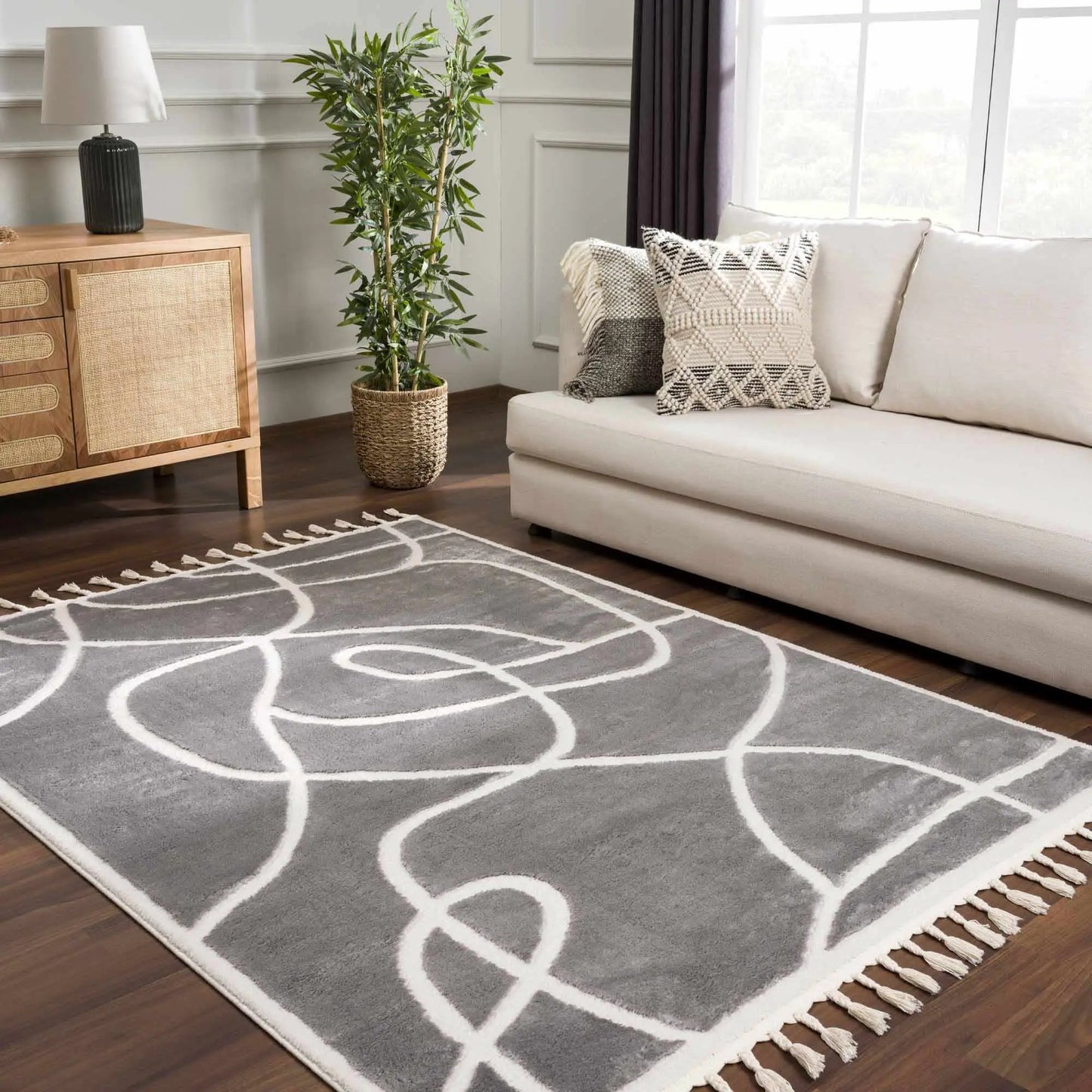 Azana Gray Area Rug from PriceLows™