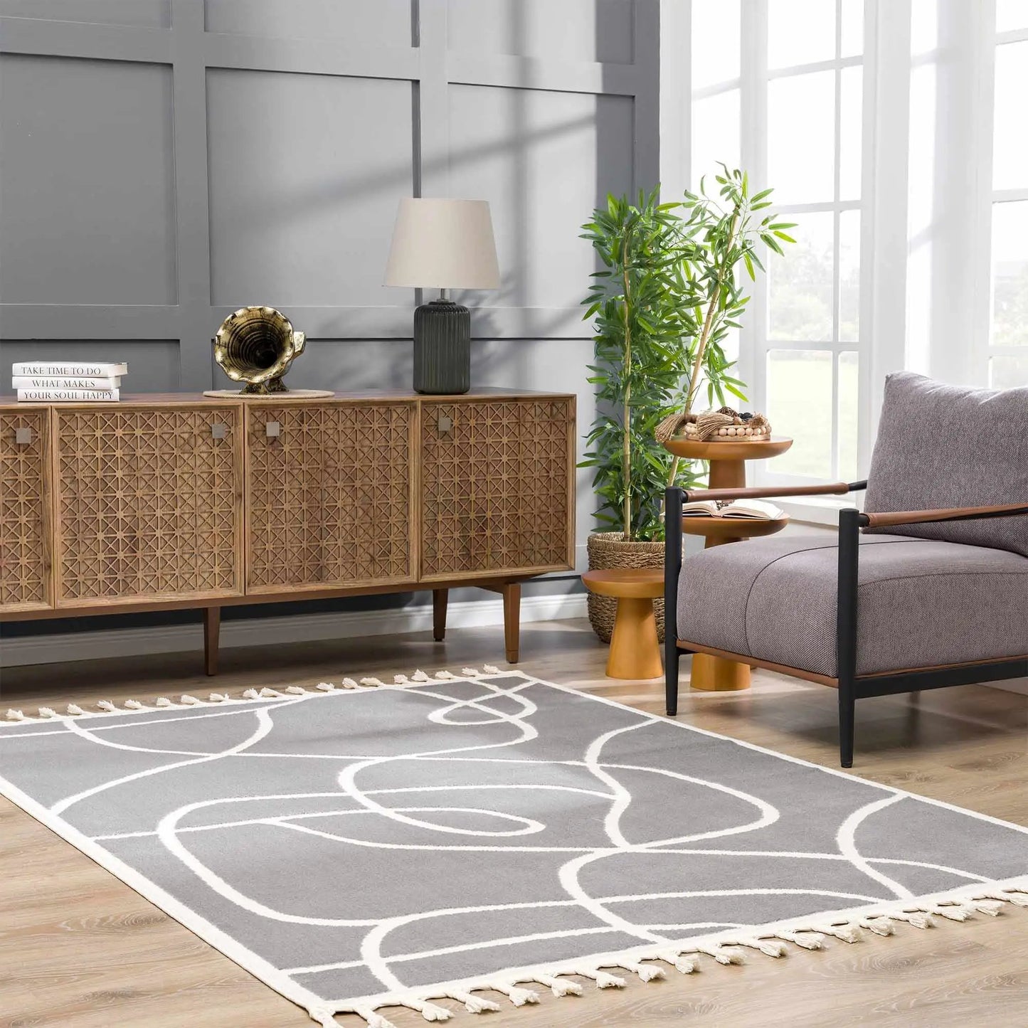 Azana Gray Area Rug from PriceLows™