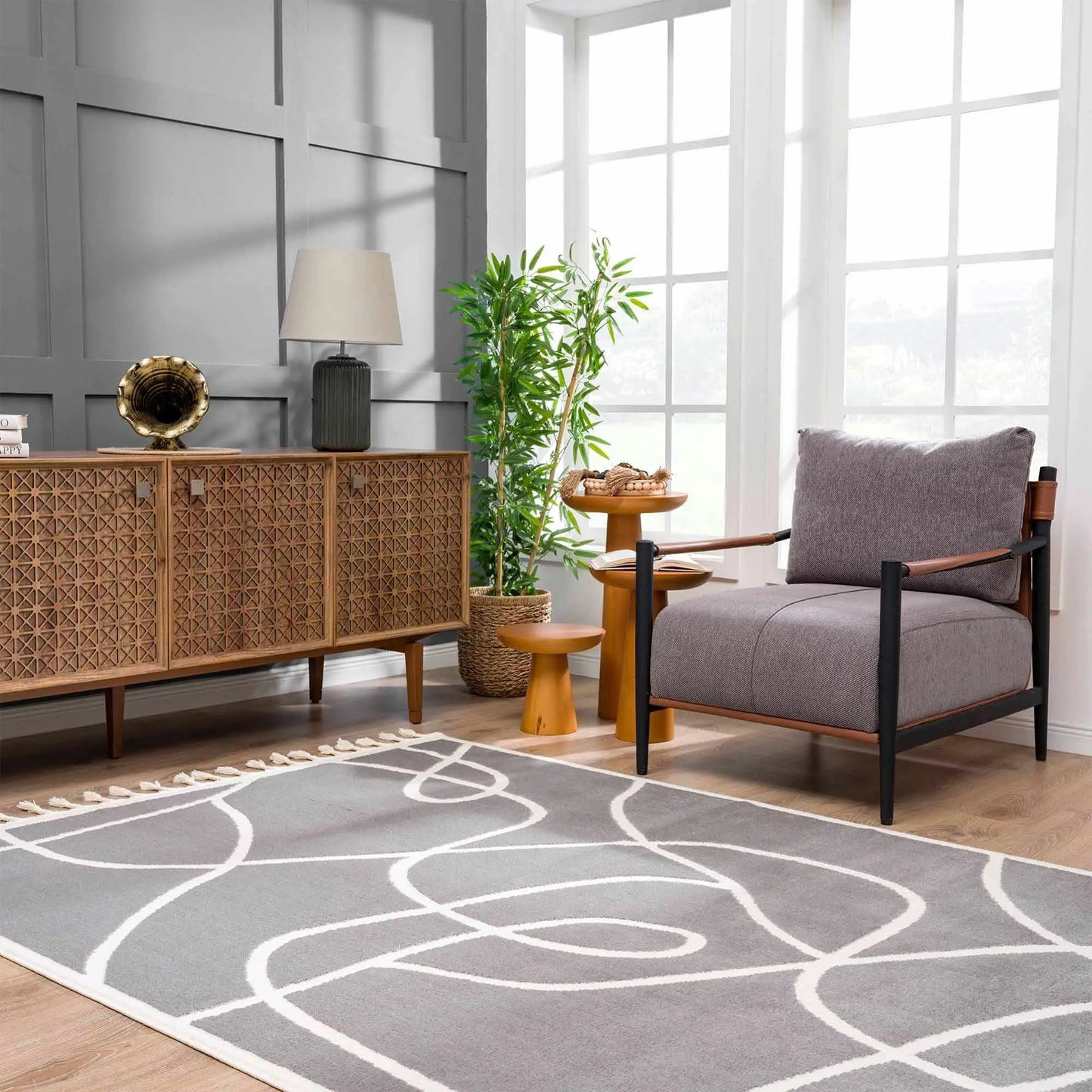 Azana Gray Area Rug from PriceLows™