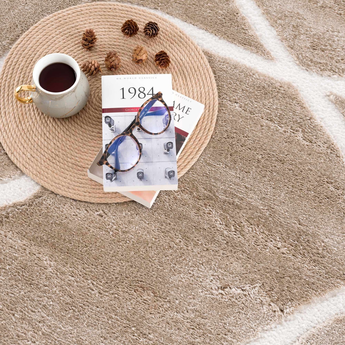 Azana Cream Area Rug from PriceLows™