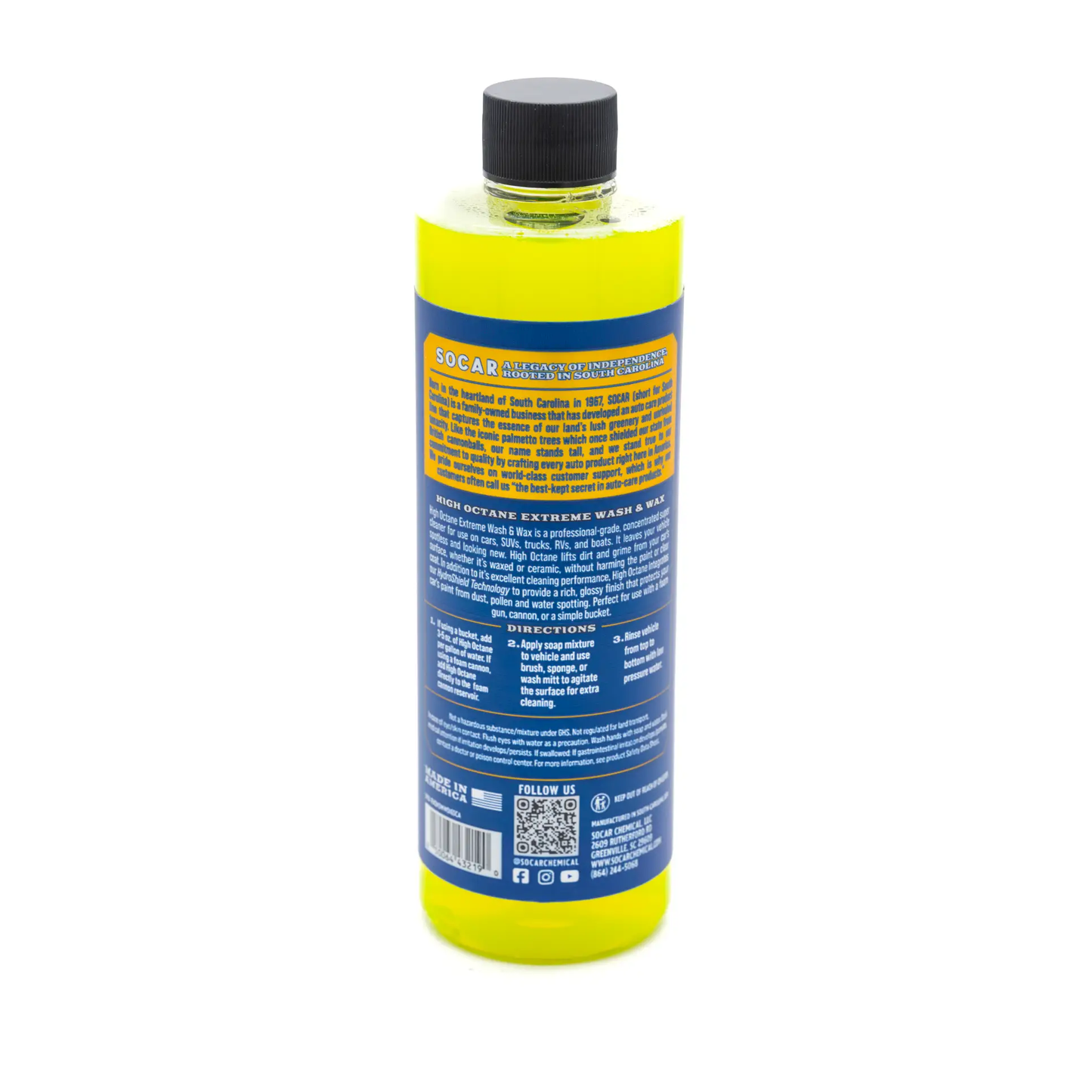 High Octane Extreme Ceramic Wash & Wax – Super Hydrophobic Car Soap for Shine & Protection from PriceLows™