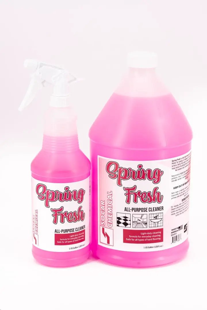 Spring Fresh - Zero Residue Interior Surface Cleaner from PriceLows™