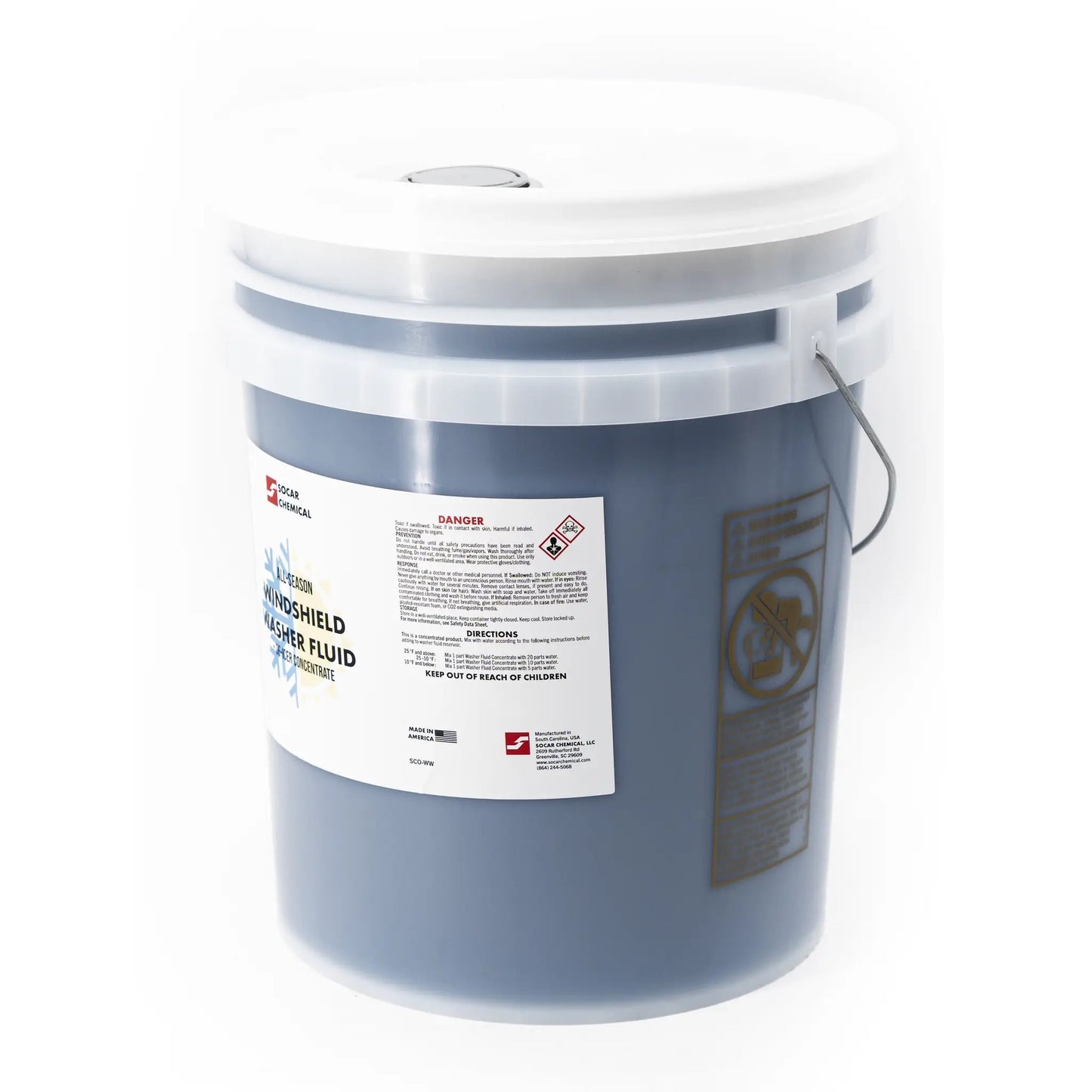 SOCAR Windshield Washer Fluid & De-Icer Concentrate - All-Season Formula from PriceLows™