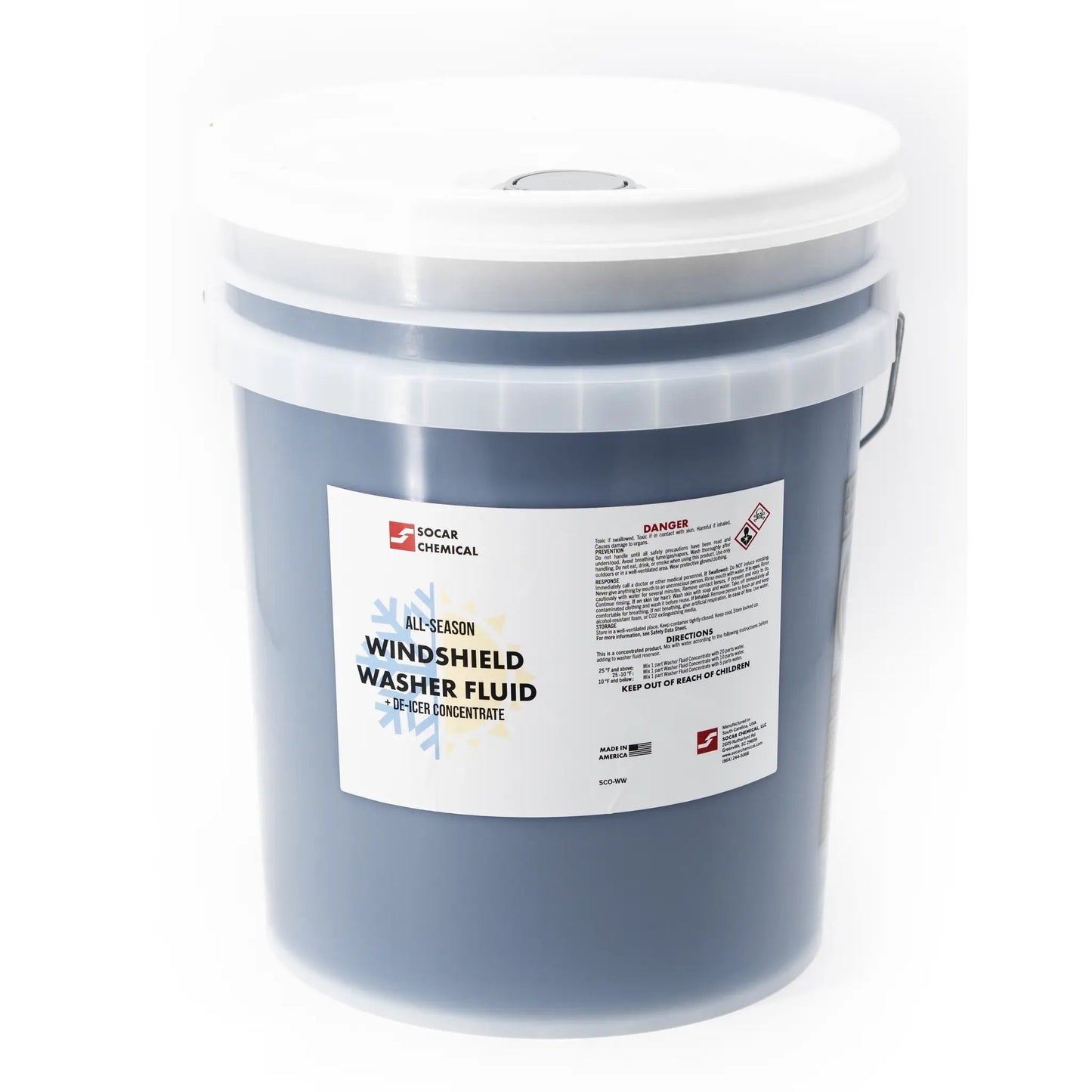SOCAR Windshield Washer Fluid & De-Icer Concentrate - All-Season Formula from PriceLows™