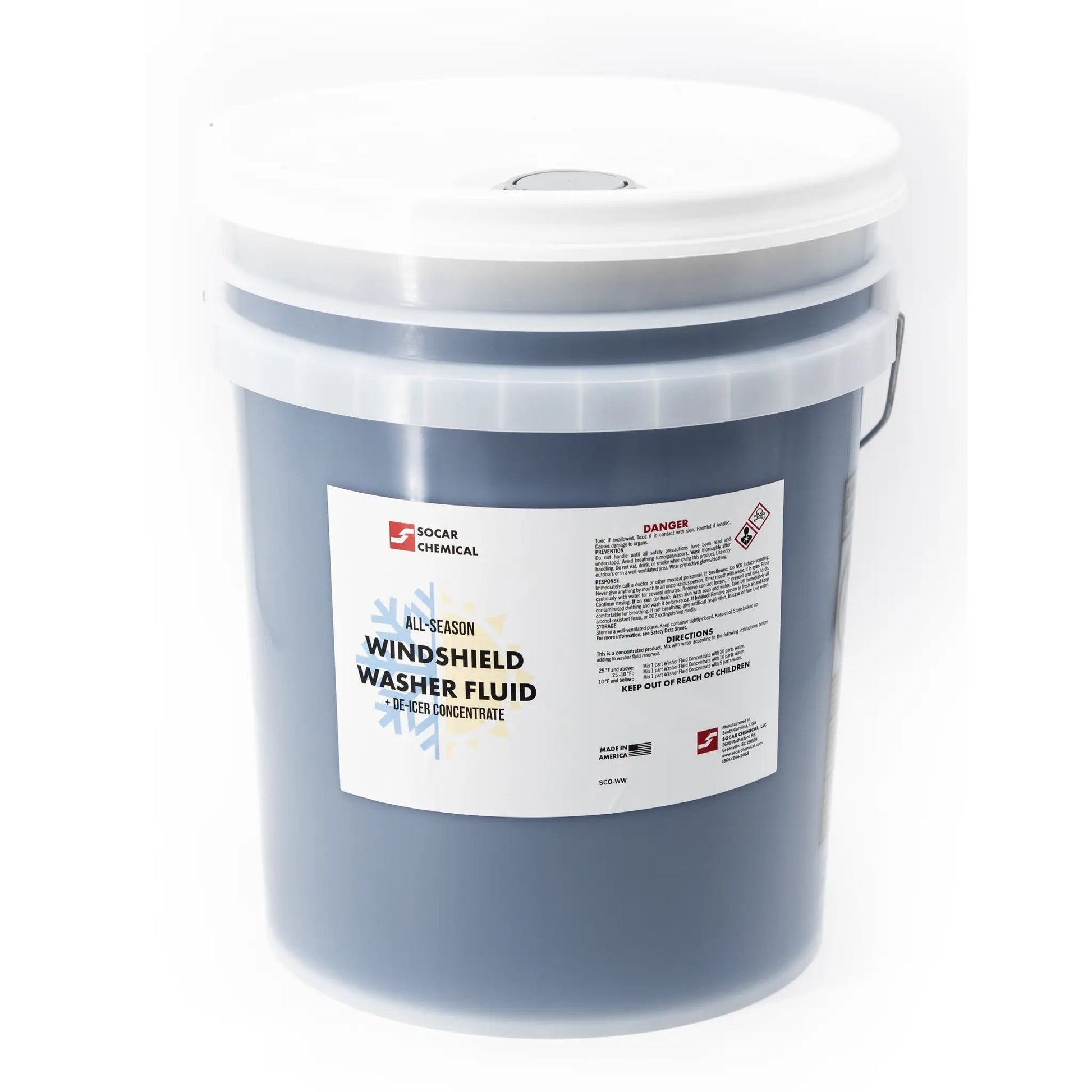 SOCAR Windshield Washer Fluid & De-Icer Concentrate - All-Season Formula from PriceLows™