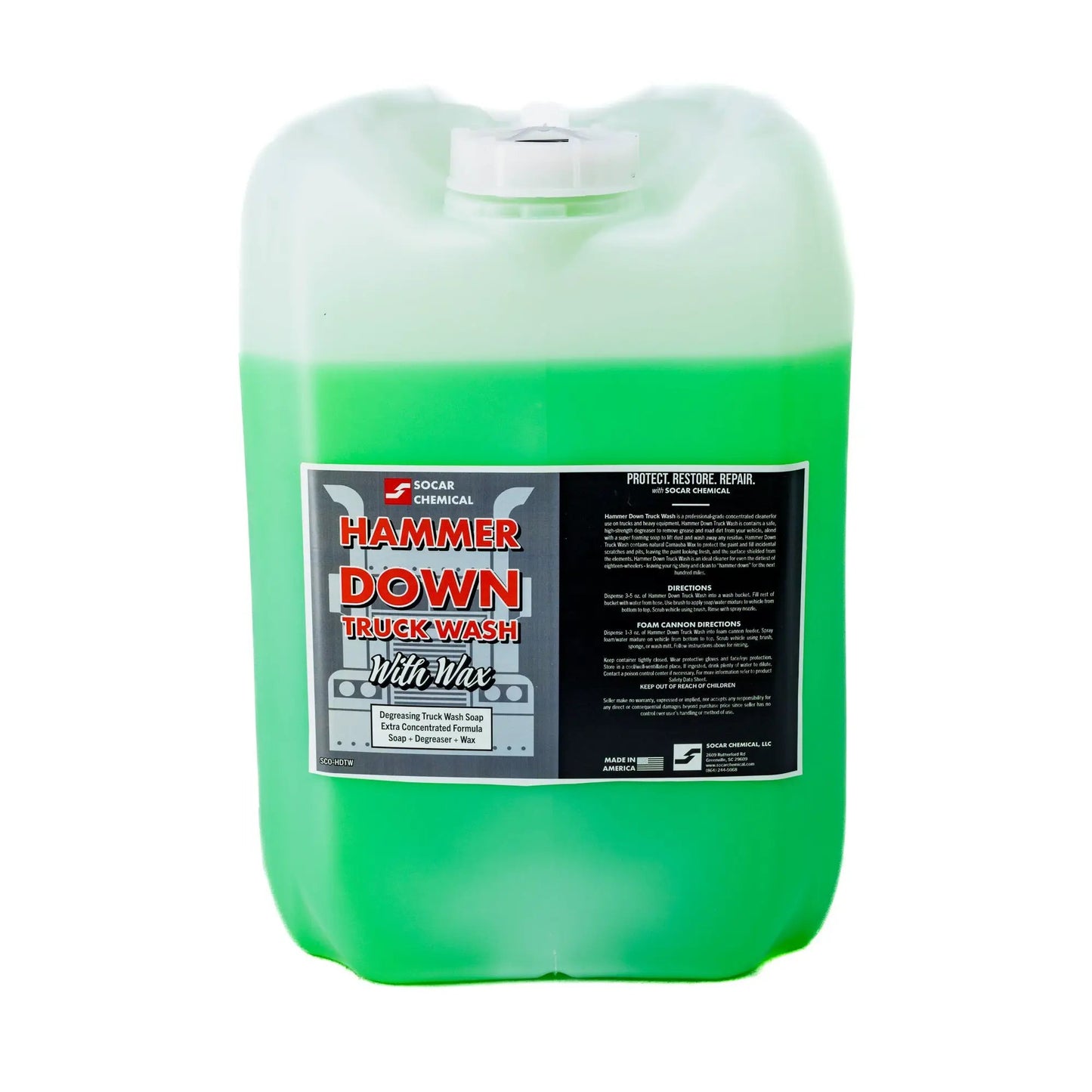 Hammer Down Heavy Duty Truck Wash Soap with Wax from PriceLows™