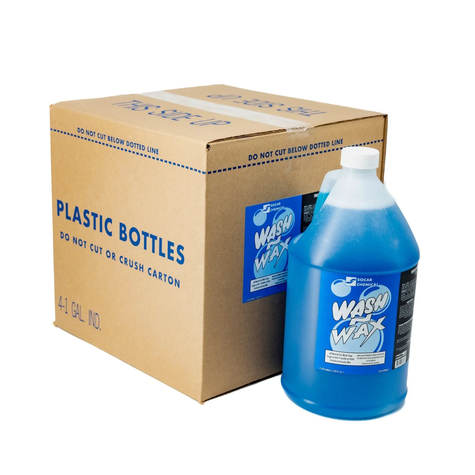 SOCAR Wash n Wax - pH Neutral Car Wash Soap Infused with Carnauba Wax from PriceLows™