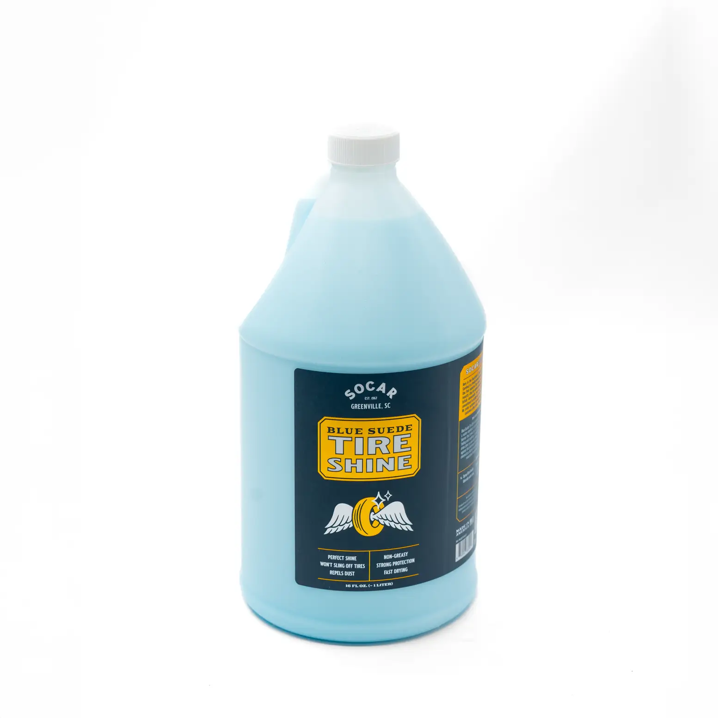 Blue Suede Tire Shine with Protect Shield Formula™ from PriceLows™