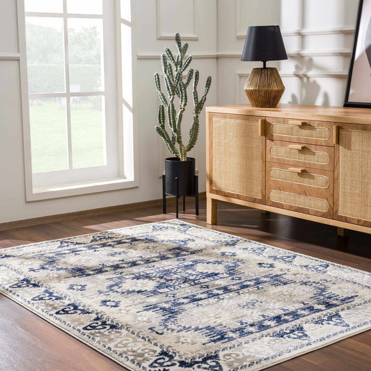 Bindi Navy Area Rug from PriceLows™