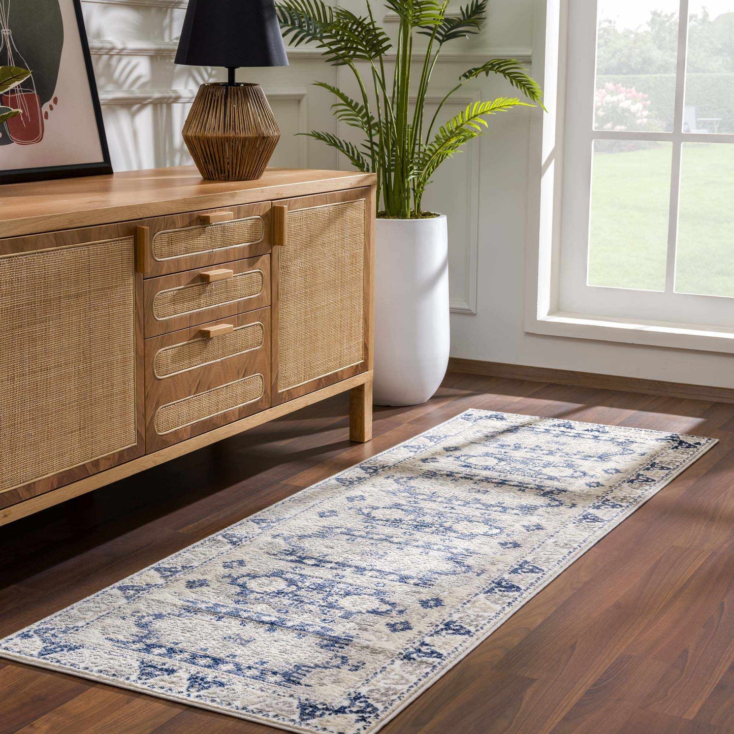 Bindi Navy Area Rug from PriceLows™