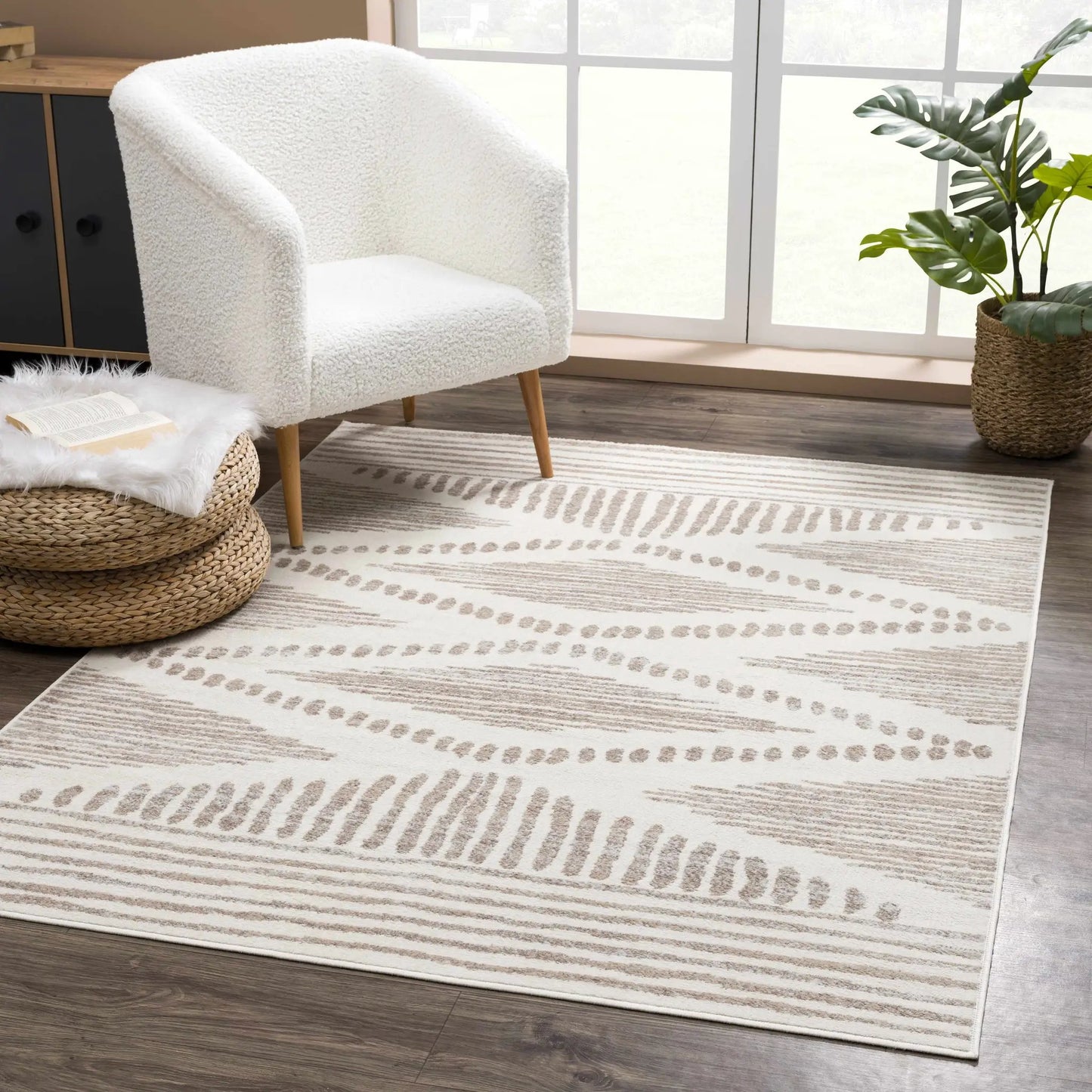 Tigrisis Beige 2328 Area Rug from PriceLows™