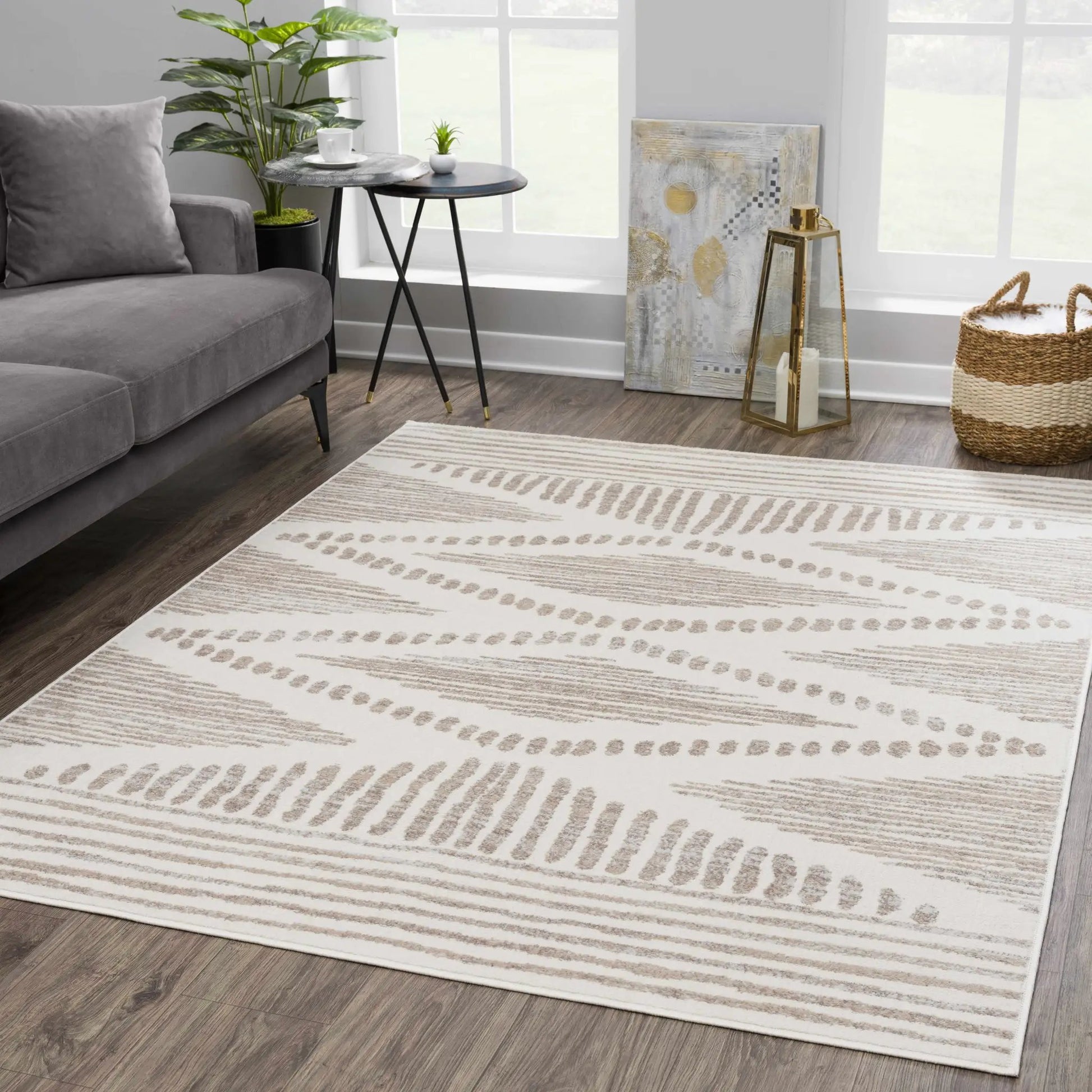 Tigrisis Beige 2328 Area Rug from PriceLows™