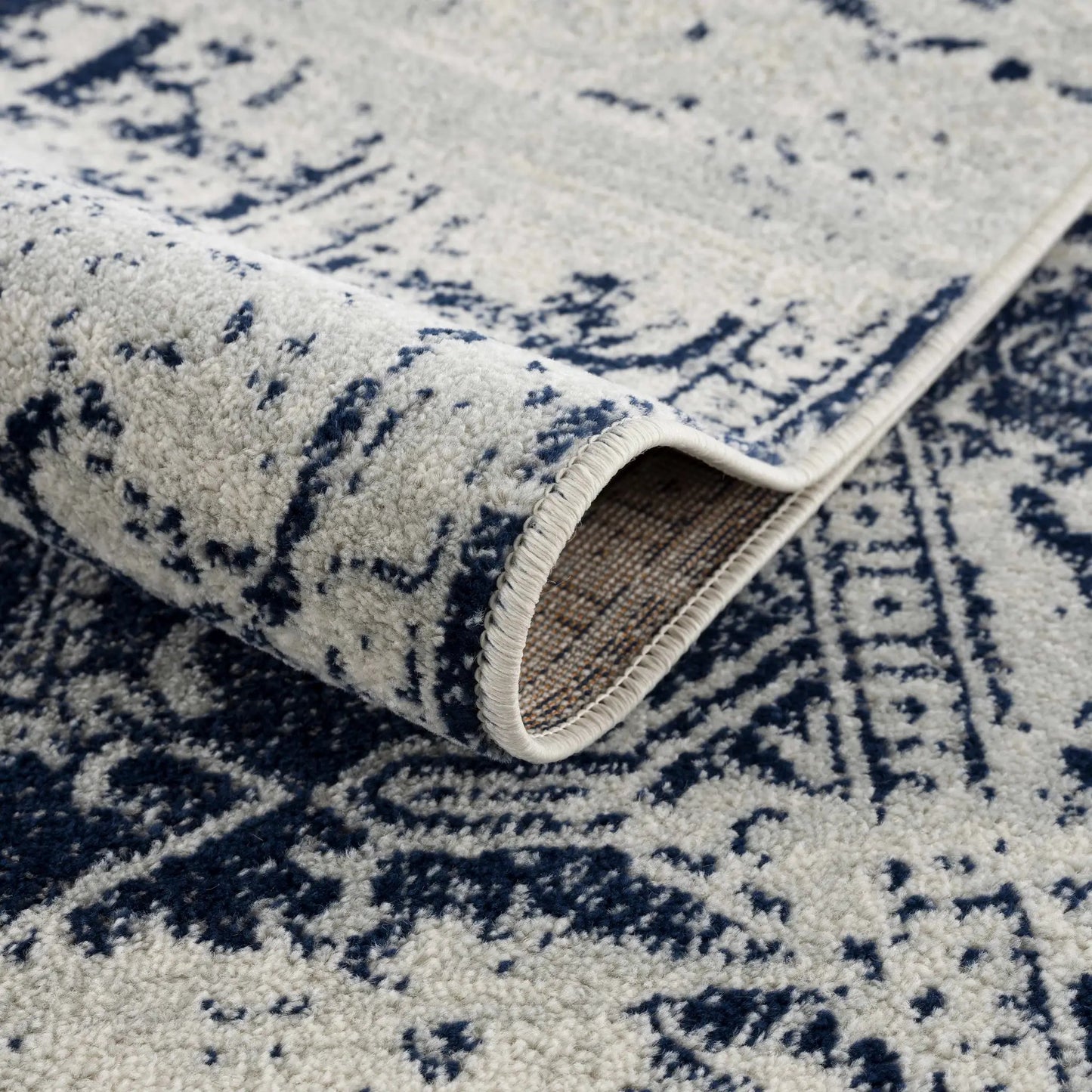 Rachel Navy Area Rug from PriceLows™